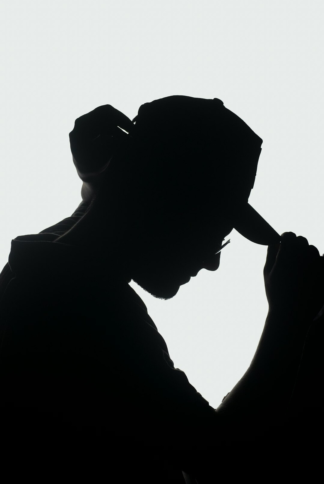 mysterious detective silhouette